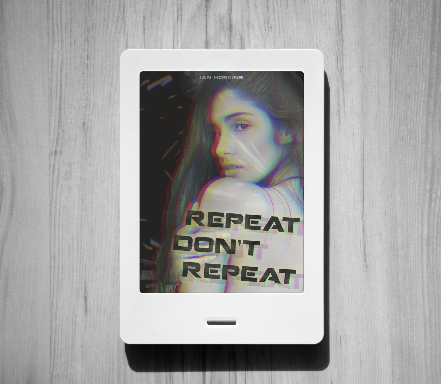 Repeat Cover Repeat Don't Repeat Pre-Made Book Cover • Quirky Circe