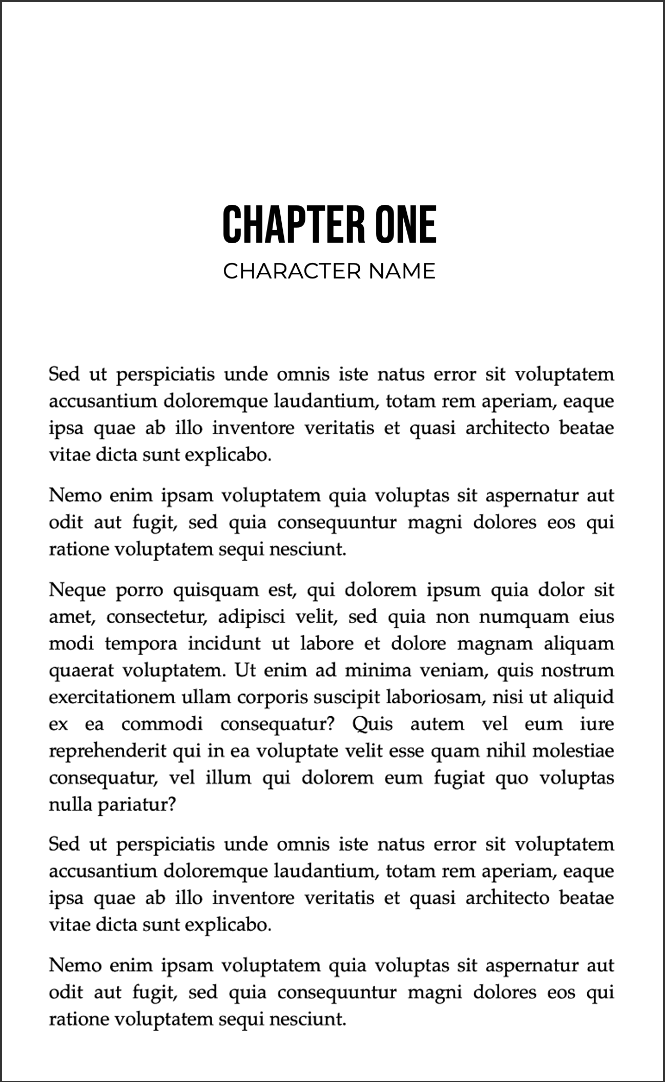 TEXT ONLY: Chapter + subtitle